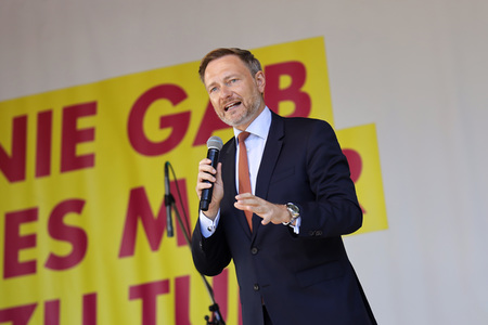 FDP-Wahlkampfveranstaltung mit Christian Lindner in Köln