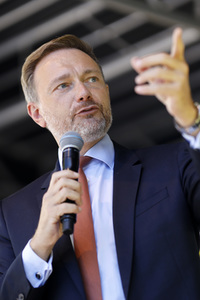 FDP-Wahlkampfveranstaltung mit Christian Lindner in Köln