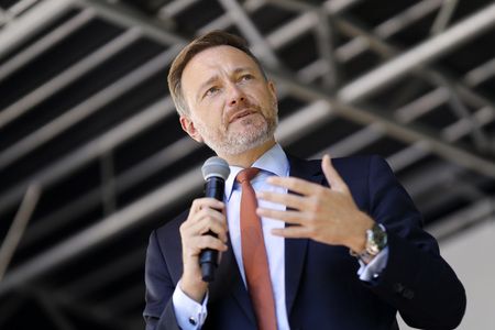 FDP-Wahlkampfveranstaltung mit Christian Lindner in Köln