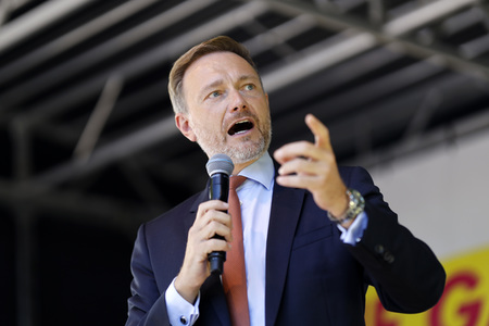 FDP-Wahlkampfveranstaltung mit Christian Lindner in Köln