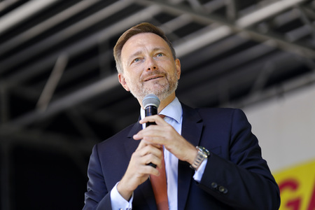 FDP-Wahlkampfveranstaltung mit Christian Lindner in Köln