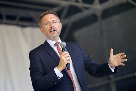 FDP-Wahlkampfveranstaltung mit Christian Lindner in Köln