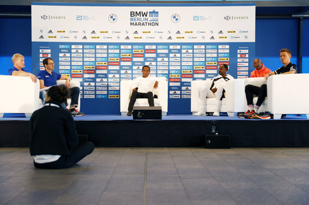 Pressekonferenz BMW Berlin Marathon 2021