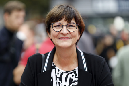 SPD-Wahlkampfveranstaltung mit Olaf Scholz in Köln