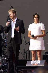 Prinz Harry und Herzogin Meghan Markle beim Global Citizen Live Event in New York