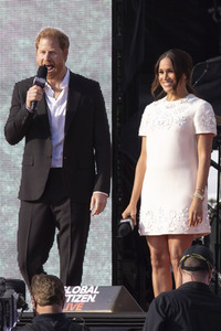 Prinz Harry und Herzogin Meghan Markle beim Global Citizen Live Event in New York