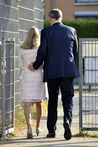 Stimmabgabe von Markus Söder zur Bundestagswahl 2021 in Nürnberg