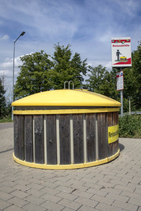 Symbolfoto Abfallcontainer