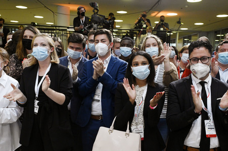 Wahlparty der CDU in Berlin
