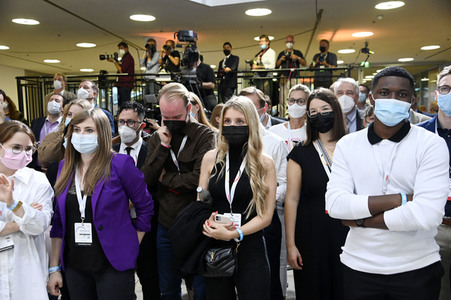 Wahlparty der CDU in Berlin