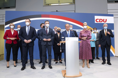 Wahlparty der CDU in Berlin