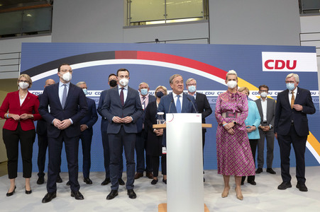 Wahlparty der CDU in Berlin