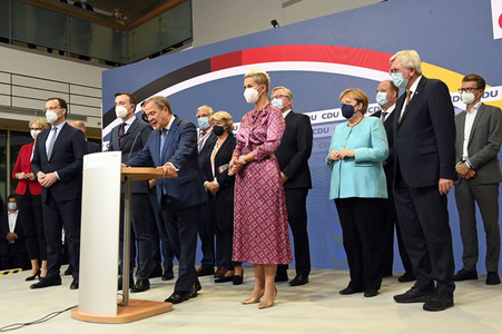 Wahlparty der CDU in Berlin