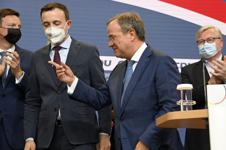 Wahlparty der CDU in Berlin