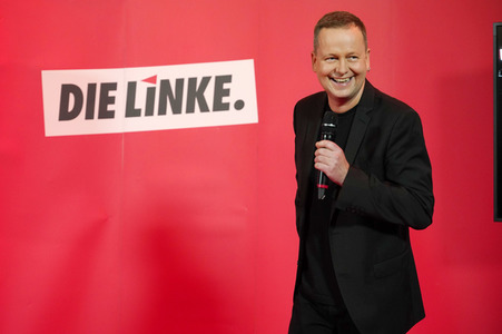 Wahlparty der Partei Die Linke in Berlin