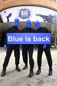 Fototermin 'Blue Man Group - Restart in Berlin' in Berlin