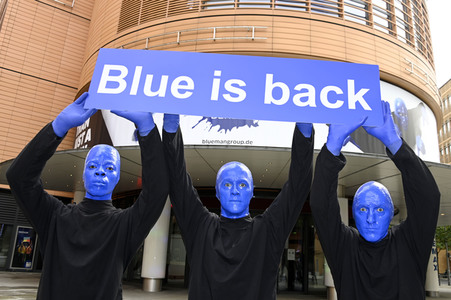 Fototermin 'Blue Man Group - Restart in Berlin' in Berlin