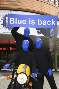 Fototermin 'Blue Man Group - Restart in Berlin' in Berlin