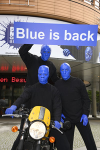 Fototermin 'Blue Man Group - Restart in Berlin' in Berlin