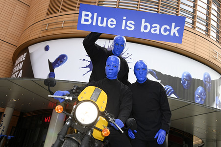 Fototermin 'Blue Man Group - Restart in Berlin' in Berlin