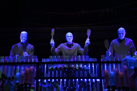 Fototermin 'Blue Man Group - Restart in Berlin' in Berlin