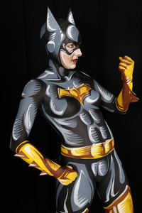GEEK ART: Batgirl Comic Bodypainting