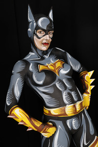 GEEK ART: Batgirl Comic Bodypainting