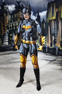 GEEK ART: Batgirl Comic Bodypainting
