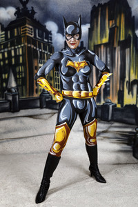 GEEK ART: Batgirl Comic Bodypainting