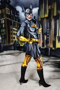 GEEK ART: Batgirl Comic Bodypainting