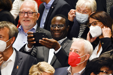 SPD-Fraktionssitzung und Statement der Fraktionsführung in Berlin