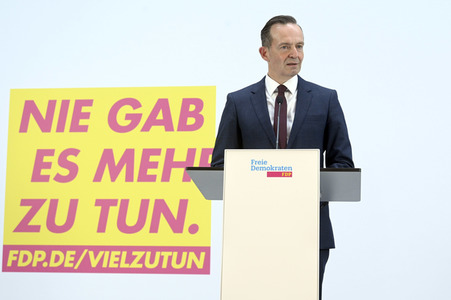 Pressestatement der FDP in Berlin