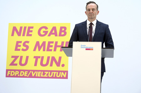 Pressestatement der FDP in Berlin