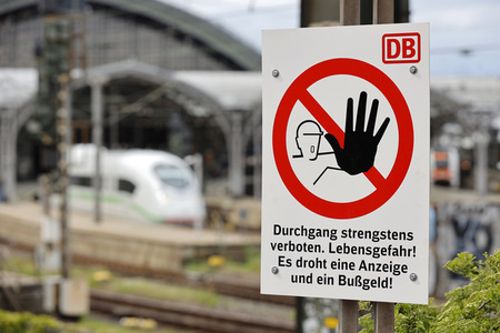 Symbolfoto Durchgangsverbot