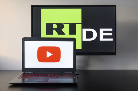 Symbolfoto YouTube-Löschung von RT Deutsch