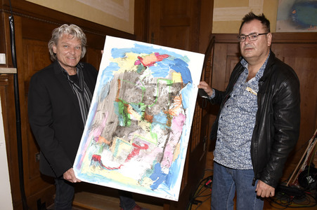 Lesung von Ernst Hannawald in Haar