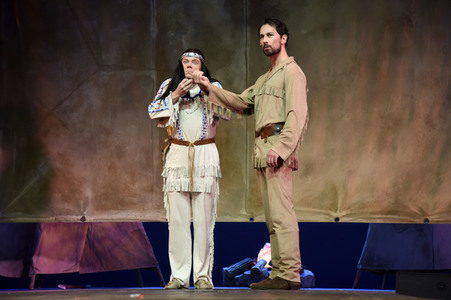 Musicalprobe 'Der Schuh des Manitu' in München