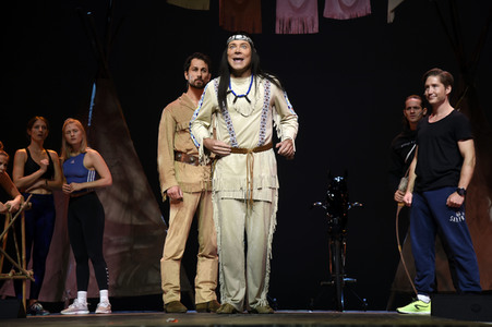 Musicalprobe 'Der Schuh des Manitu' in München