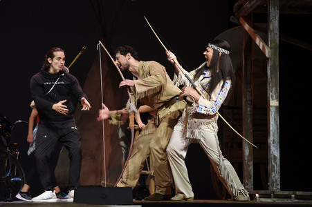 Musicalprobe 'Der Schuh des Manitu' in München