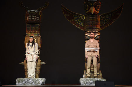 Musicalprobe 'Der Schuh des Manitu' in München
