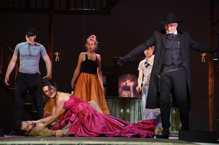 Musicalprobe 'Der Schuh des Manitu' in München