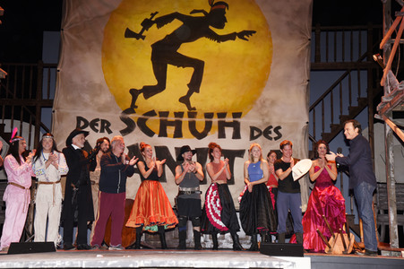 Musicalprobe 'Der Schuh des Manitu' in München