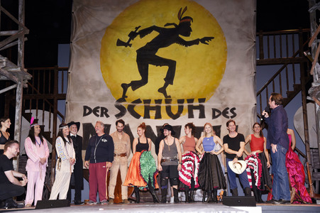 Musicalprobe 'Der Schuh des Manitu' in München