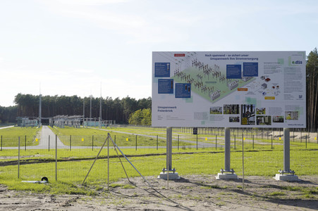 Baustelle der Tesla Gigafactory 4 in Grünheide
