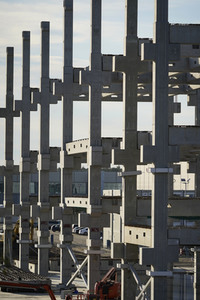 Baustelle der Tesla Gigafactory 4 in Grünheide