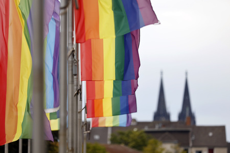 Symbolfoto Regenbogenflagge