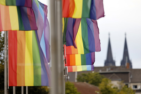 Symbolfoto Regenbogenflagge