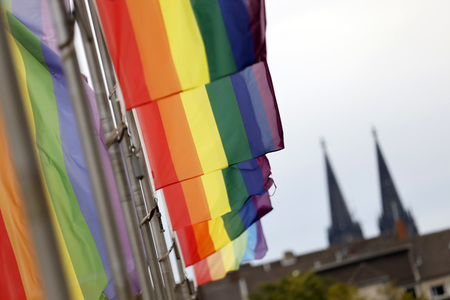 Symbolfoto Regenbogenflagge