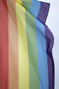 Symbolfoto Regenbogenflagge