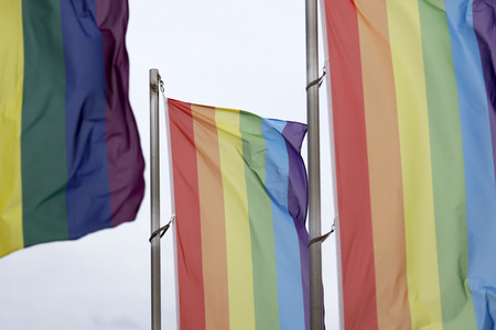 Symbolfoto Regenbogenflagge